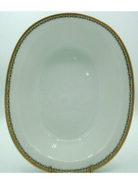 Schleiger 795 by Haviland 10 Inch Oval Vegetable Serving Bowl France